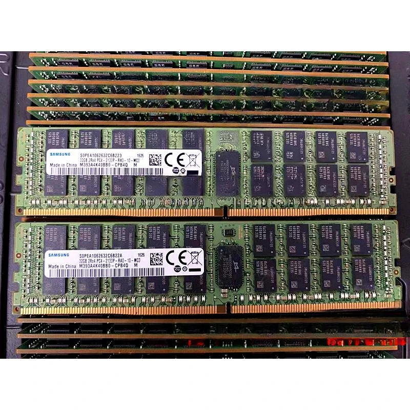 32G PC4 2133 2400 2666 2933 3200 Server Memory Stick DDR4 REG ECC