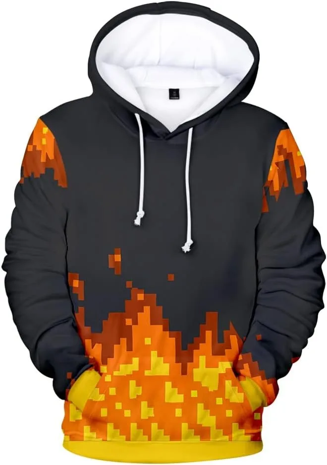 Alan Becker Hoodies Merch Hooded Unisex Fashion Casual Streetwear Sweatshirts Pullovers Hoodie Outwear Sweatshirt 