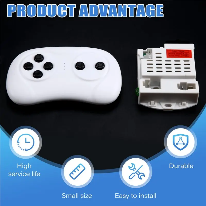 A30F-CSR-12T-2A 12v para crianças peças de reposição de carro elétrico controle remoto e receptor para crianças controle remoto elétrico