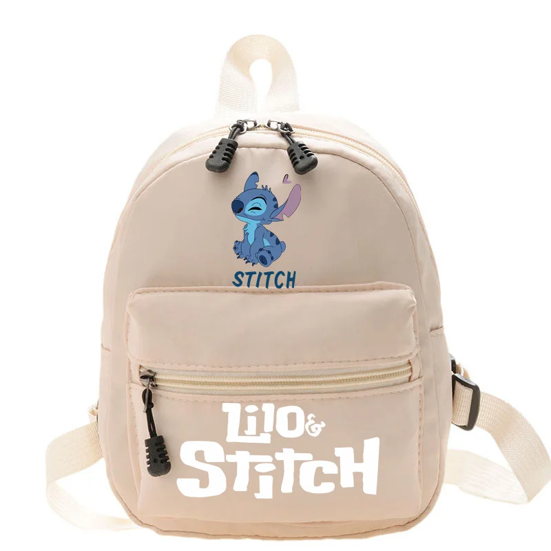 Disney CAN o & Stitch Cartoon Mini sac à provisions pour femmes, sacs à dos décontractés pour filles, sac initié pour dames, mignon, nouveau, ins, 2024