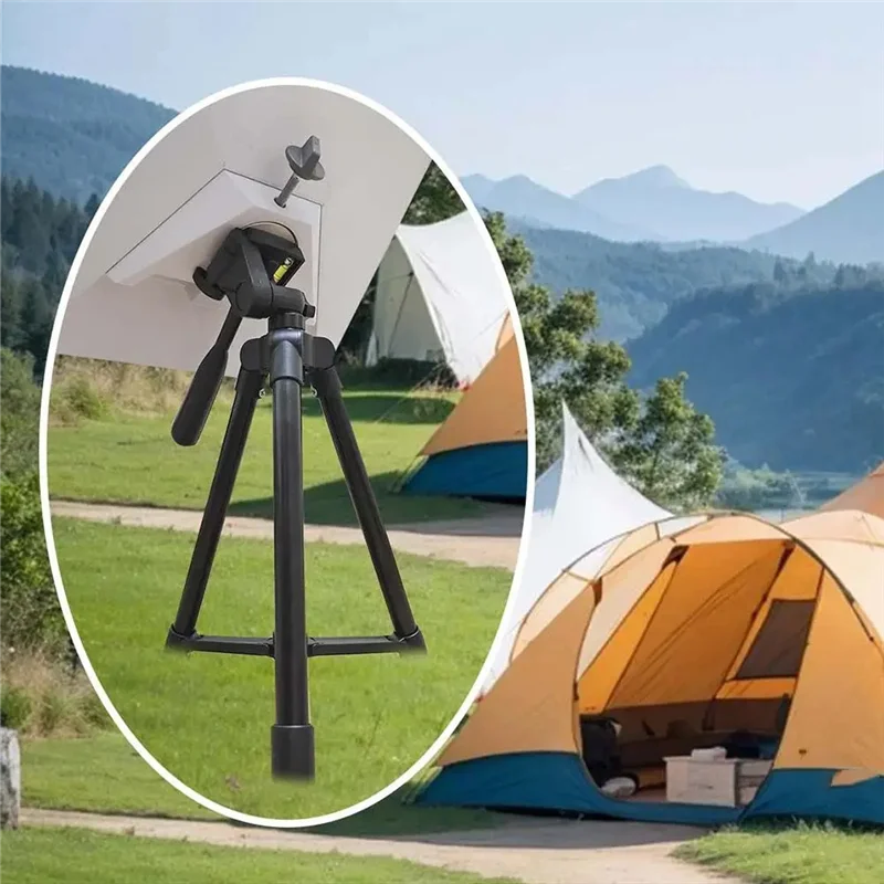 

For Starlink Mini Bracket Pipe 1/4 Screw Adapter Aluminum Alloy Ethernet Satellite Bracket Spacex Mini Bracket Adapter-New