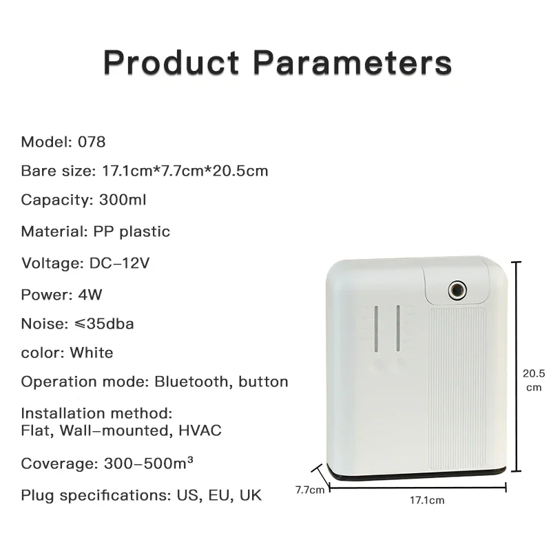 Namste Aroma Diffuser Fragrance Diffuser For Home Aromatherapy Machine Air Fresheners 500m³ Essential Oils Diffuser App Control