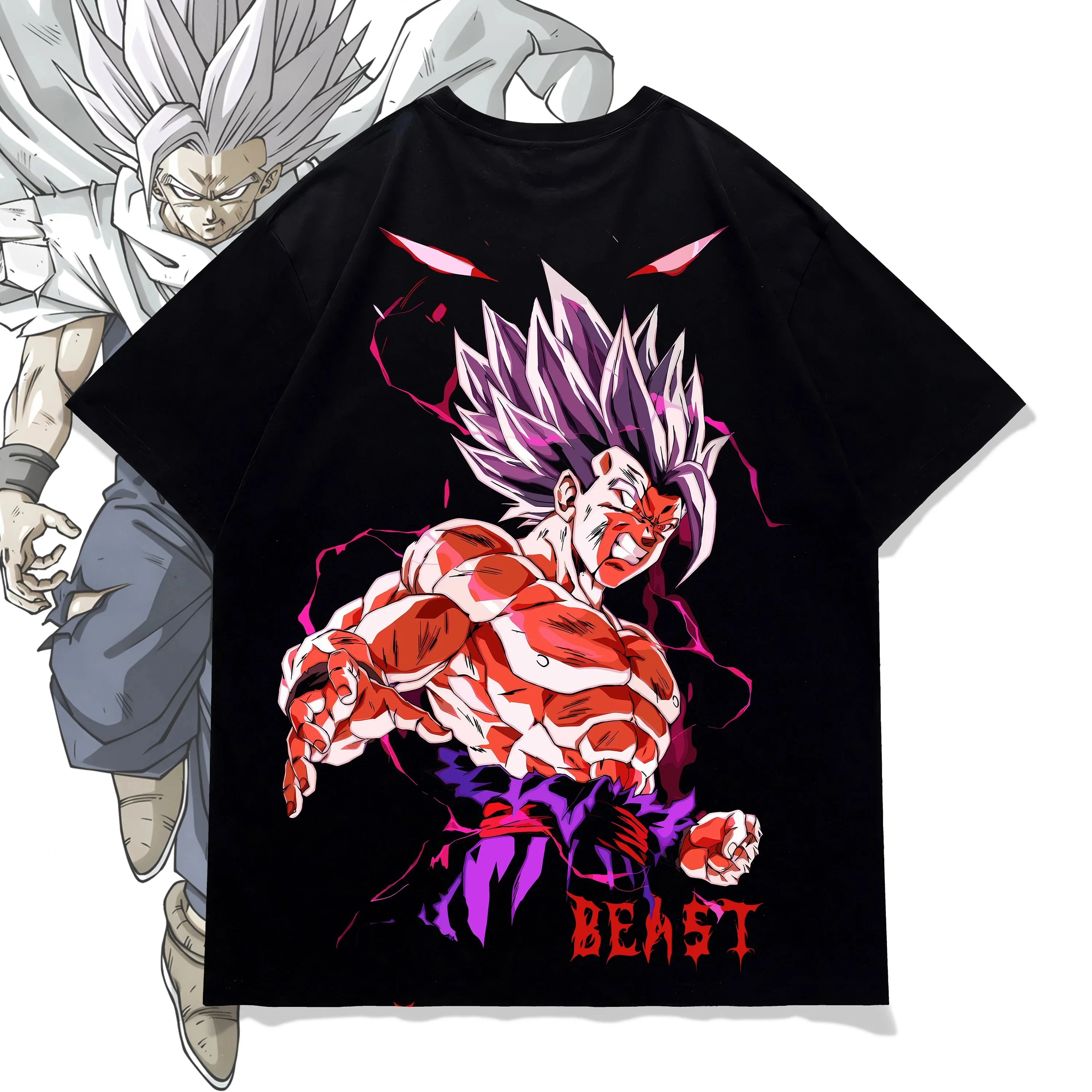

2026 Summer New Arrivals Dragon Ball Collaboration T-Shirt 100% Cotton Kid’s Tees Outdoor Training and Fitness Men's Sportswear