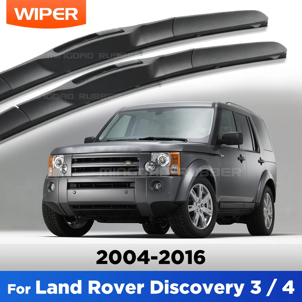 

CREATROAD Wiper Blades For Land Rover Discovery 3 / 4 2004-2016 2005 2006 2007 2008 Windshield Windscreen Window Brush 22"+22"
