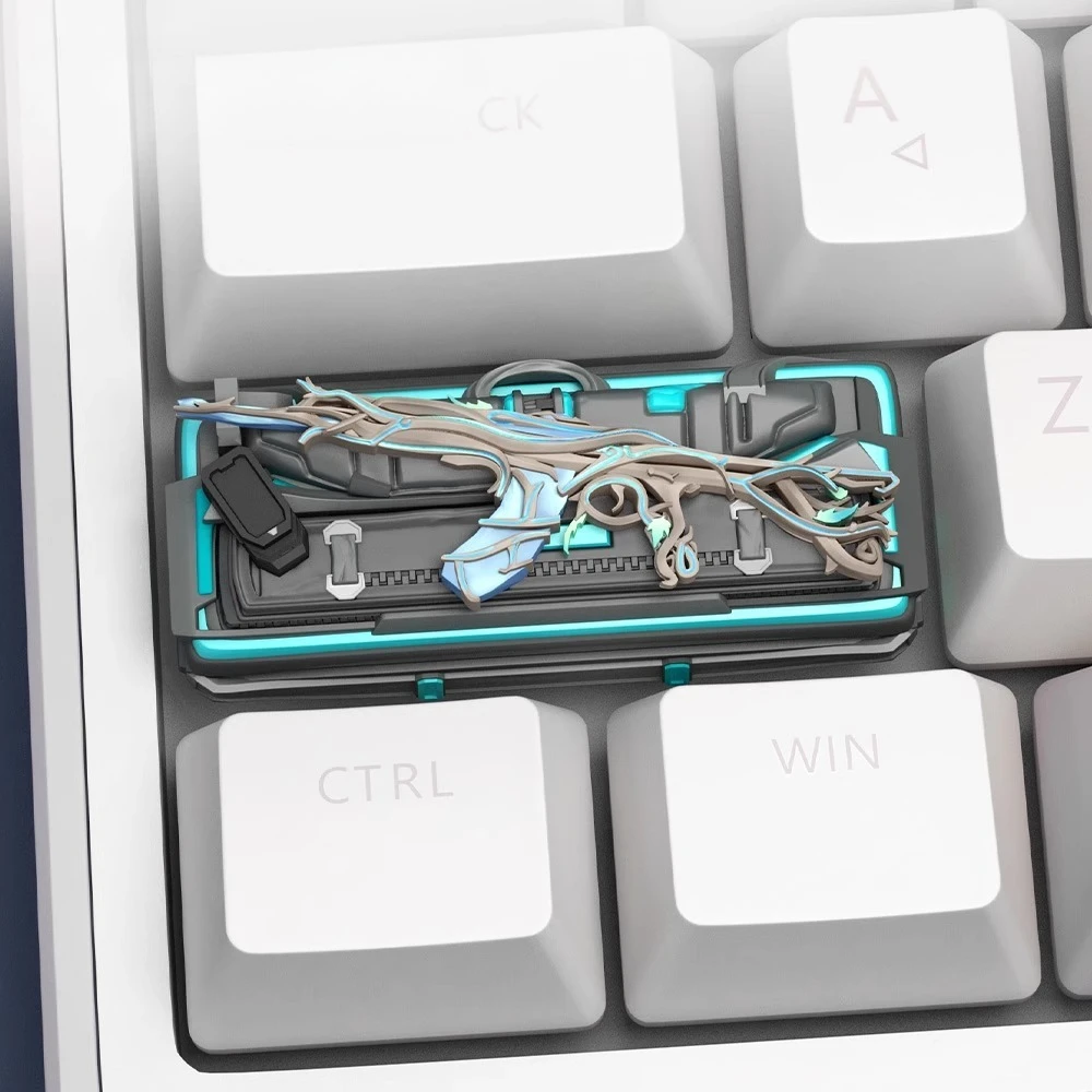 

Valorant Keycaps Resin Theme Keycaps Set Personalized Customized A Delete Key Mechanical Keyboard Accessories 1pc Keycap Gift