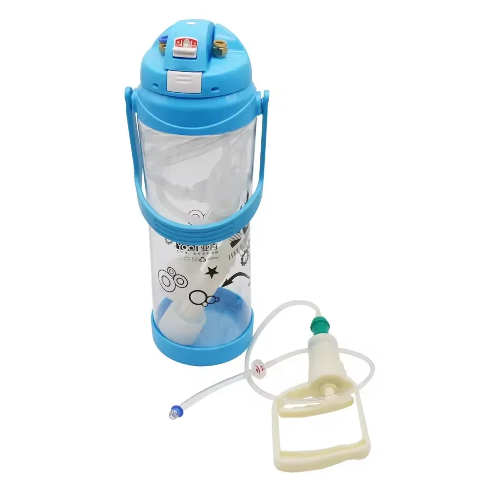 Operated Automatic Cattle Cow Milking Machines Portable 3L Hand Sheep Goat Milking Machine Manual