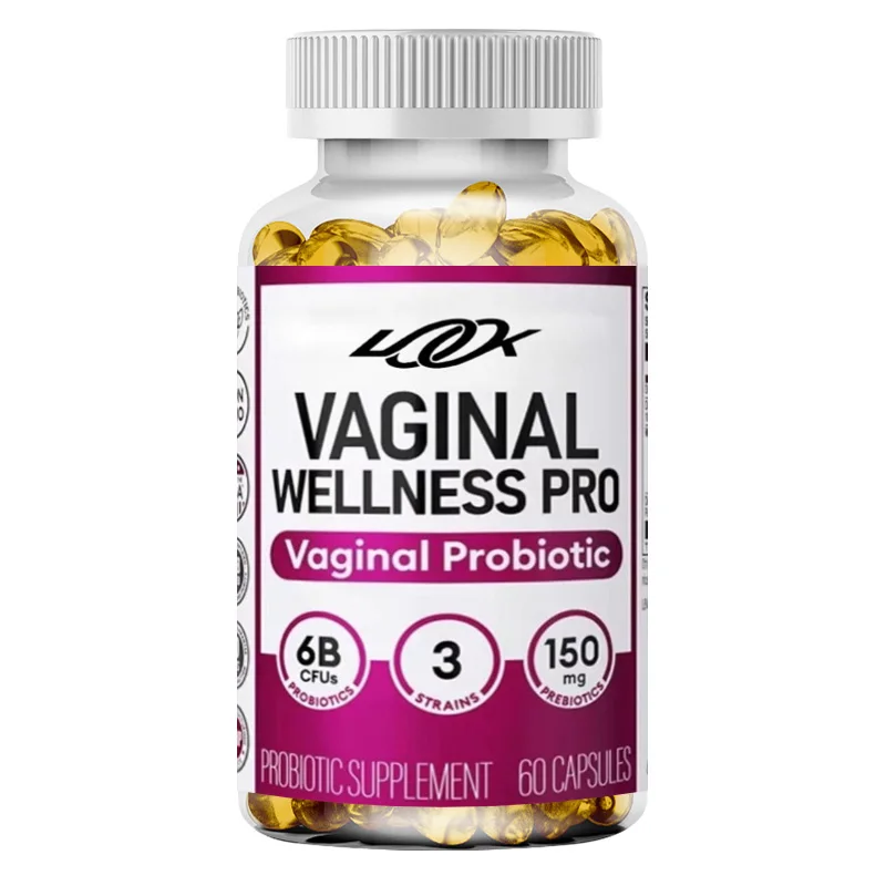 

Women's Probiotic Capsules,60capsules of Gancao Root,pH Balance of Microbial Community and Organic Prebiotics for Women's Health