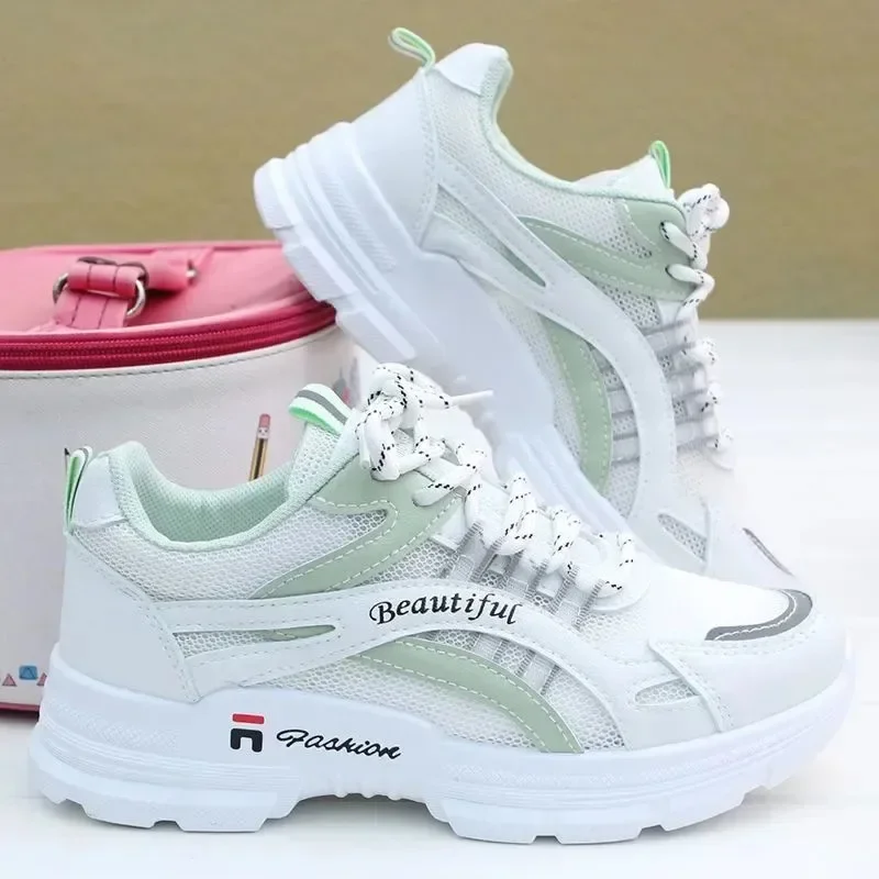 

Women Sneakers Fashion Summer Mesh Platform Shoes Tenis Breathable Running Shoes Woman Casual Sneaker Zapatillas Mujer