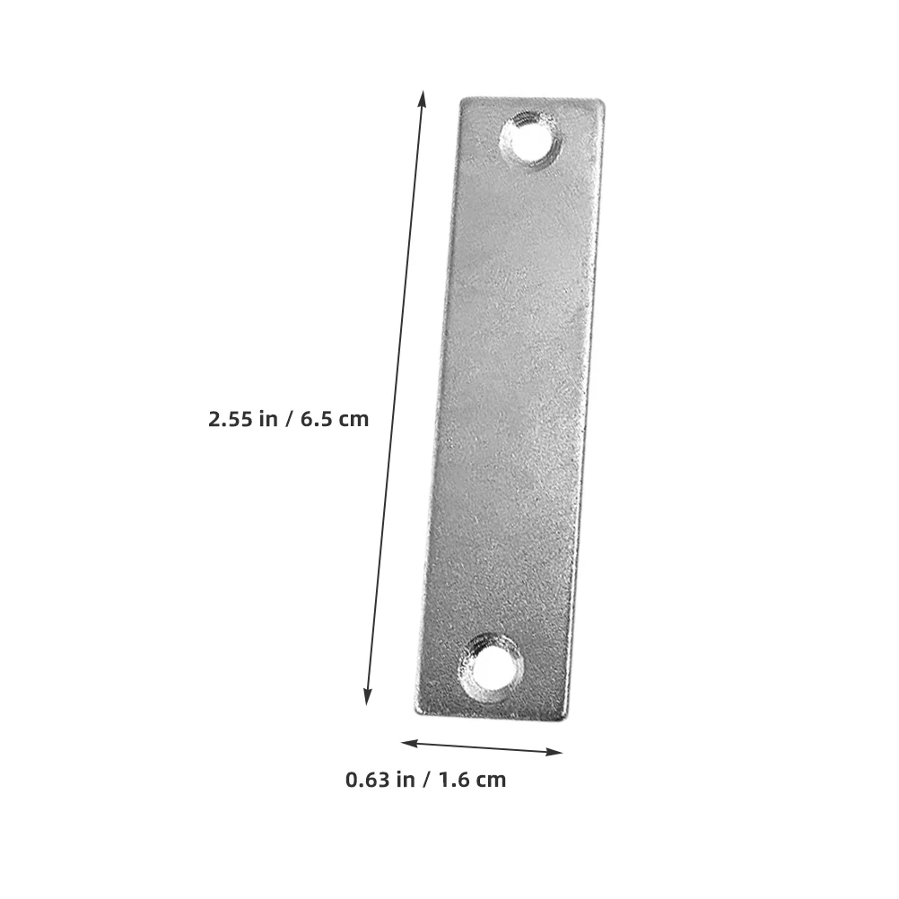 2 pairs Láthatatlan Ajtó Mágnes szekrény doors lup Csúszós magnets Barátságtalan rolled Acél