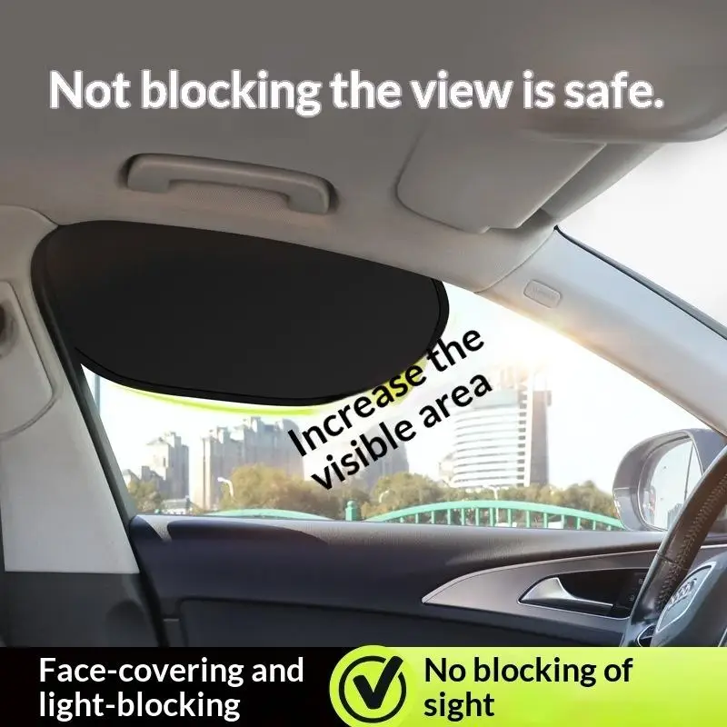 New Car Window Sun Shade, Universal Side Window Sunshade, UV Protection, Heat Insulation, Privacy Screen, Block Sun Glare