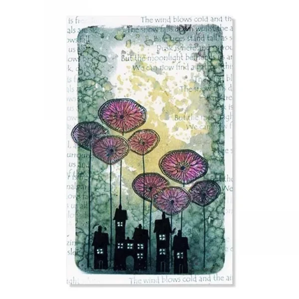 Lantern fruit and flowers big sale clear silicone stamps for DIY scrapbooking craft supplies stamp photo album card making view 6