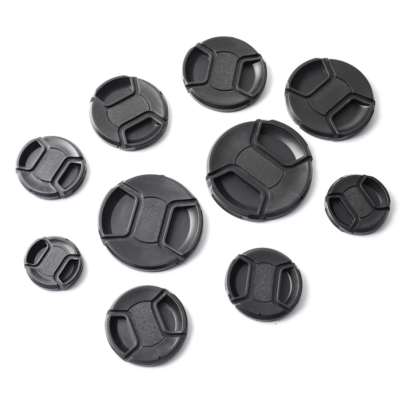 High-quality 40.5mm 49mm 52mm 55mm 58mm 62mm 67mm 72mm 77mm 82mm Center Pinch Snap-on Cap Cover Camera Lens