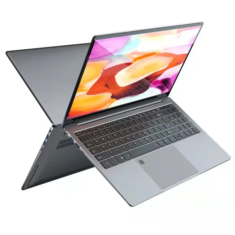 15.6 Inch Ultra Thin Notebook Win 10 RAM 8GB 2.4GHZ Quad Core Laptop for Education