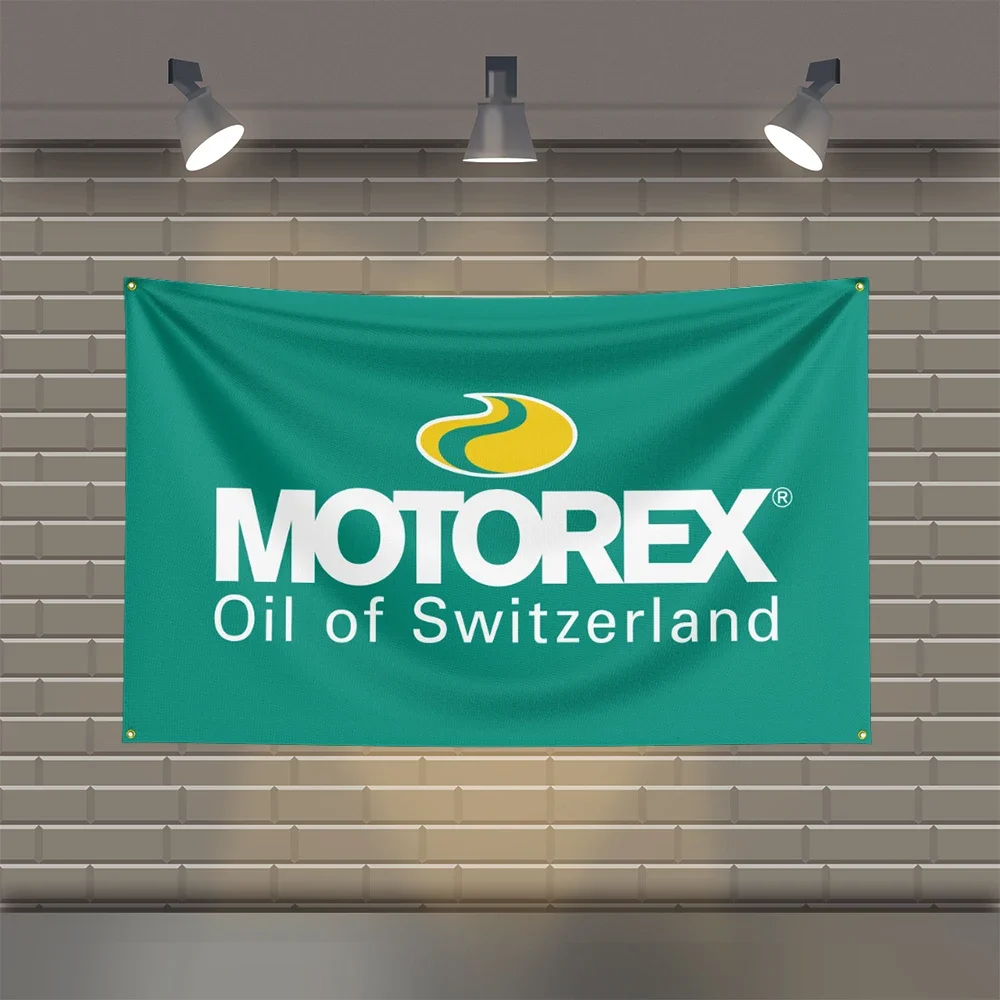 3x5 FT M-Motorexs Racing  Flag Polyester Printed Cars Flags for Room Garage Decor