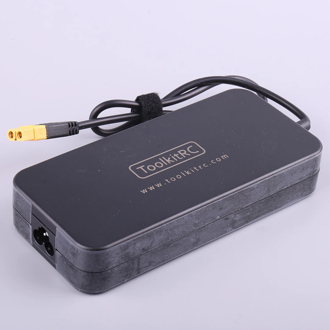 ToolKitRC ADP200 200W 4A Charger Power DC19.5V 10.3A Supply With XT60 Output Adapter for RC iSDT GTPower HotRC SkyRC Chargers thumbnail 6