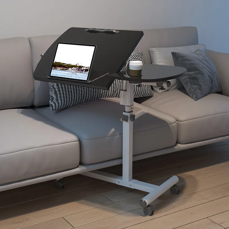 

Household Goods Mobile Lifting Bedside Table Standing Use Office Lifting Small Table