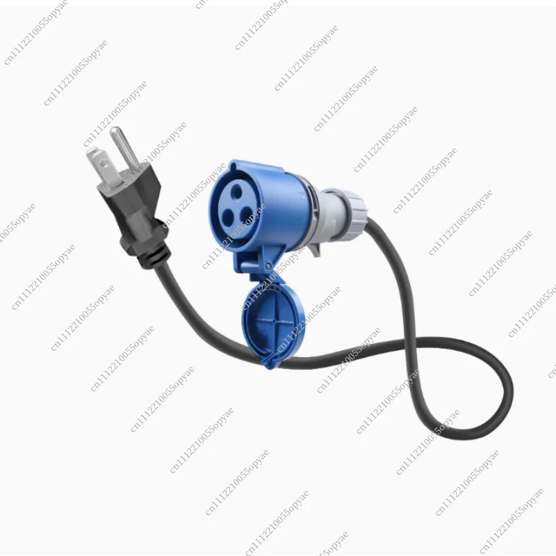 British UK Power Plug to Blue CEE32A Plug Adapter Cable ST E295UK Multi Country Power Plug Converter Extension Cord