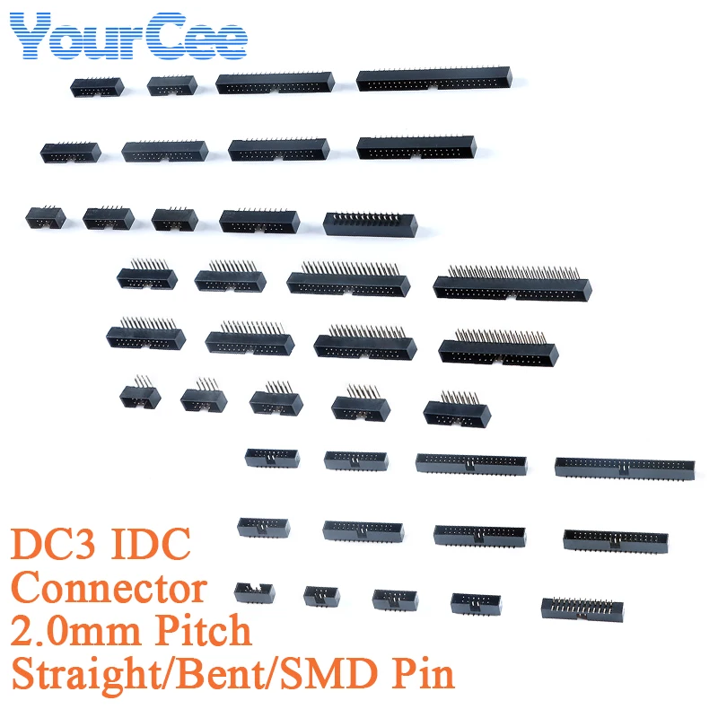 10Pcs Idc Socket DC…