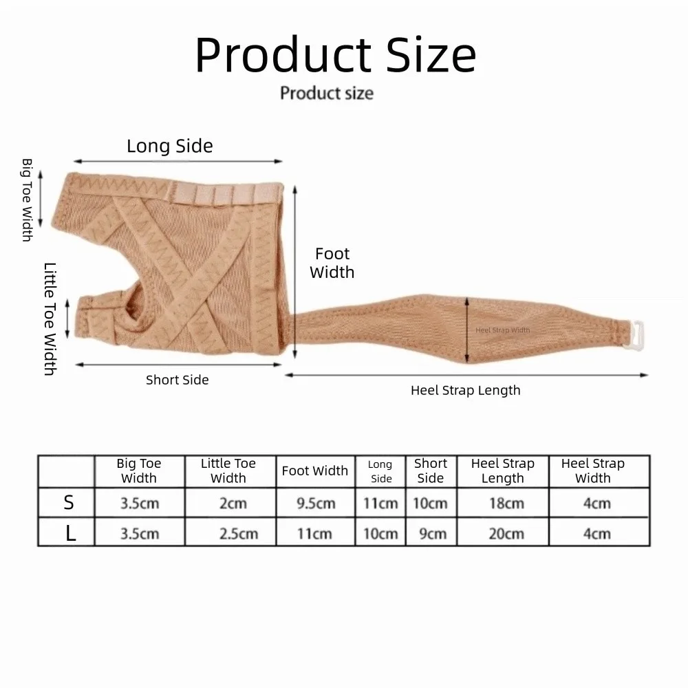Picture 7: 1pcs Comfortable Adjustable Fabric Bunion Corrector Breathable Spacer Separator Toe Separator Sports Bunion Socks Sports