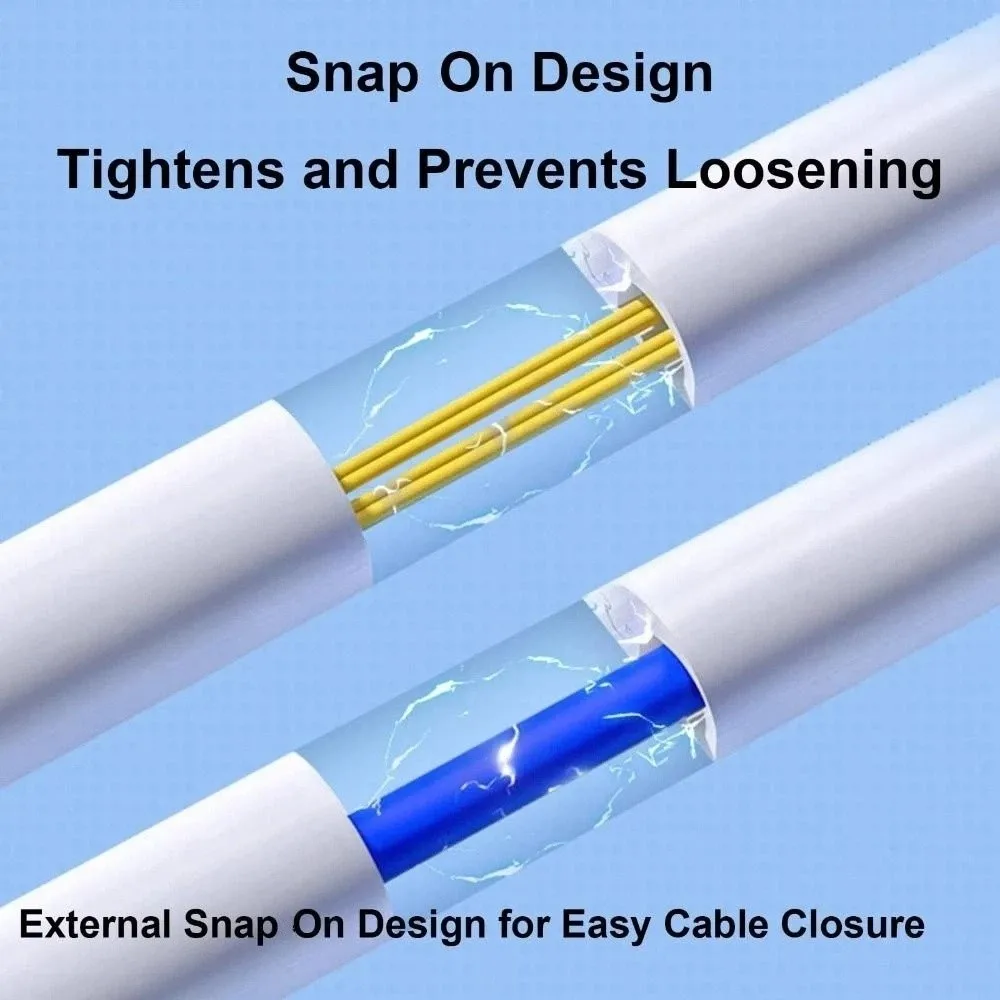 Professional Self Adhesive Floor Cord Cover 1m PVC Cable Management Trimmable Flexible Power Cord Protector Home Office