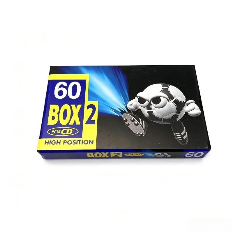 100% Original New For Axia Box2 60min JP Type II Blank Cassette For Recording, Duplication & Dubbing