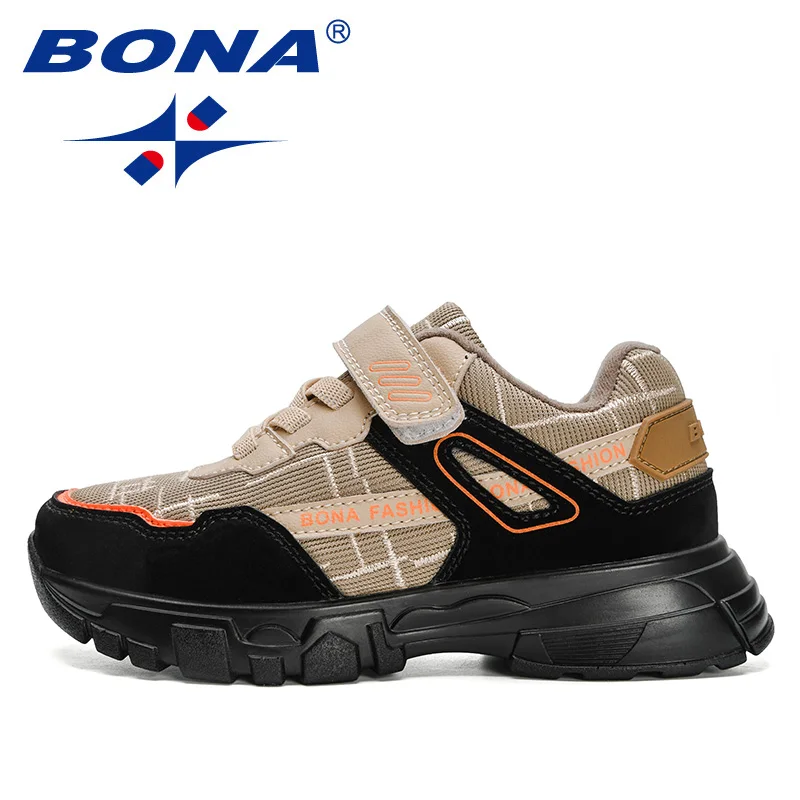 BONA 2023 nuovi designer calzature da Jogging ragazze scarpe sportive per il tempo libero bambini Sneakers alla moda ragazzi scarpe Runnig scarpe da