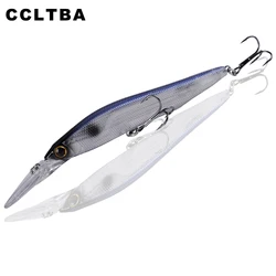 Ccltba Deepwater Minnow 11Cm Hard Baits Float Gootsteen Plastic Kunstmatige Visserij Lokt Jerkbait Voor Baars Snoek Wobbler Tackle