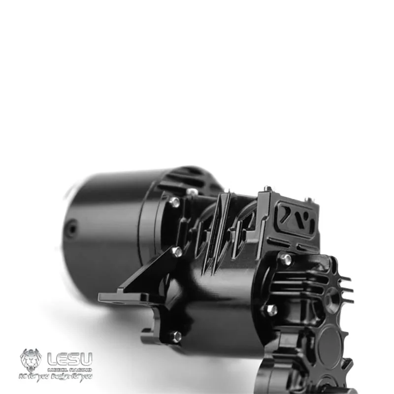 LESU 1/14 RC 2-Speed High Torque Gearbox Transmission B for DIY Tamiyaya Remote Control Vehicle Tractor Truck Model Toys TH02226