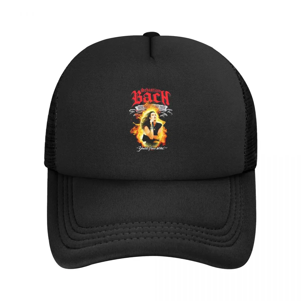 Sebastian Bach 'Skid Row' 30Th Cap Men Men's Cap Hats For Men Caps For Men Summer 2025 Man Hat Baseball Cap