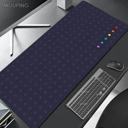 Gummi Schwarz Teppich Mechanische Tastatur Schreibtisch Matte Lila Maus Pad Schwarz und Weiß Mausepad Ästhetischen Mauspad Unternehmen Maus Matte