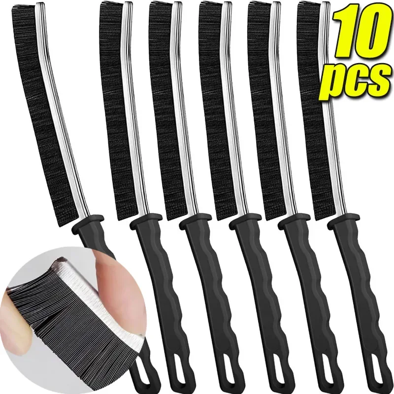 

Щетка для чистки зазоров мотоцикла, прочная затирка, жесткая щетина, длинная ручка, щетка для чистки зазоров плитки, оконных рамок, дверных дорожек