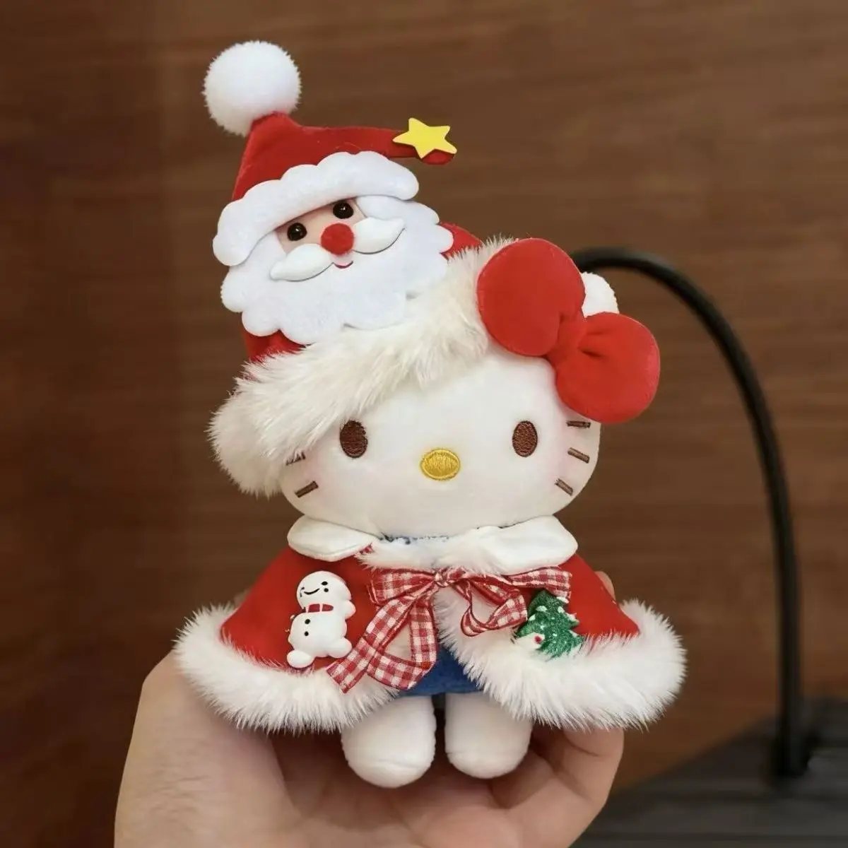 حقيقي سانريو مرحبا كيتي عيد الميلاد محدودة KT القط أفخم المفاتيح حقيبة المفاتيح زوجين أفضل صديق فتاة عيد الميلاد هدايا عيد الميلاد #2