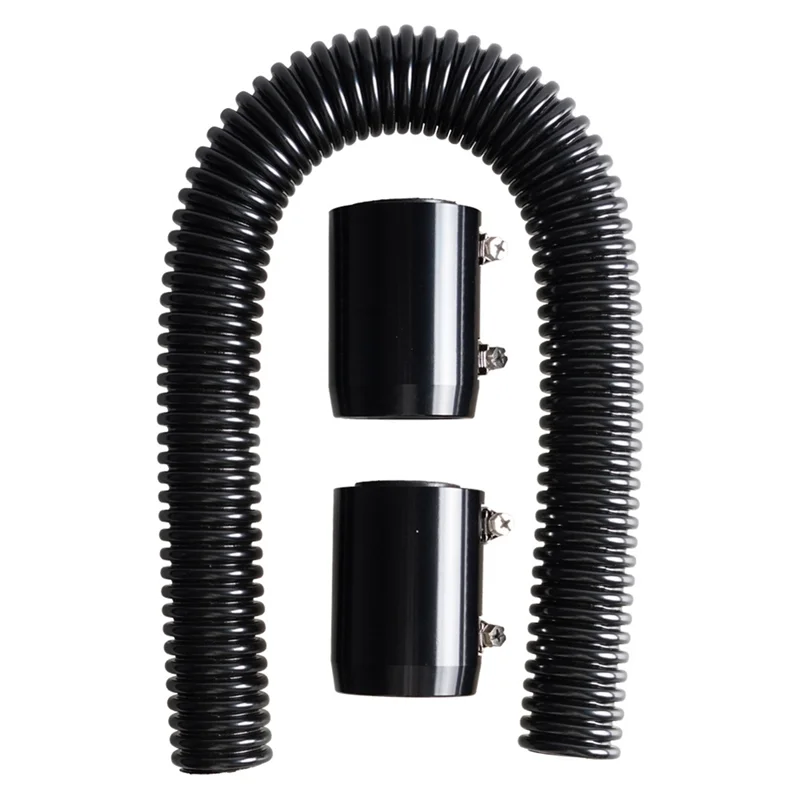 Coolant Hose Set W Cap Clamp Stainless Steel Flexible Car Radiator Hose Universal Radiator Replacement Part