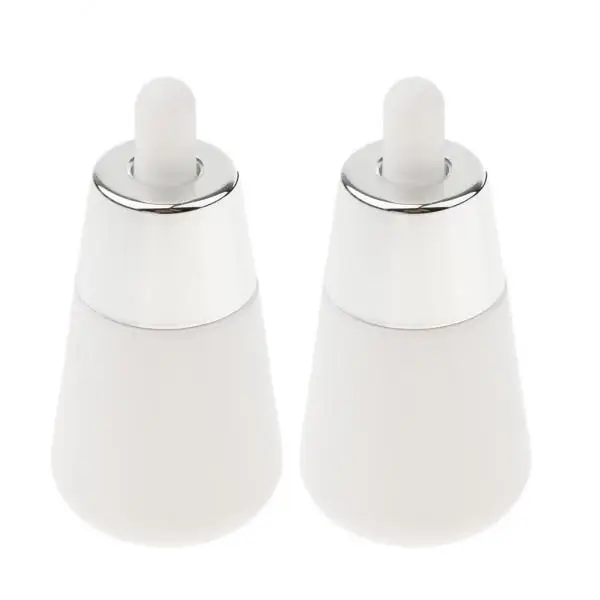 

Empty Glass Dropper Bottle 30ml Amber Liquid Pipette Bottle Reusable Container for Essential Oils and Perfume