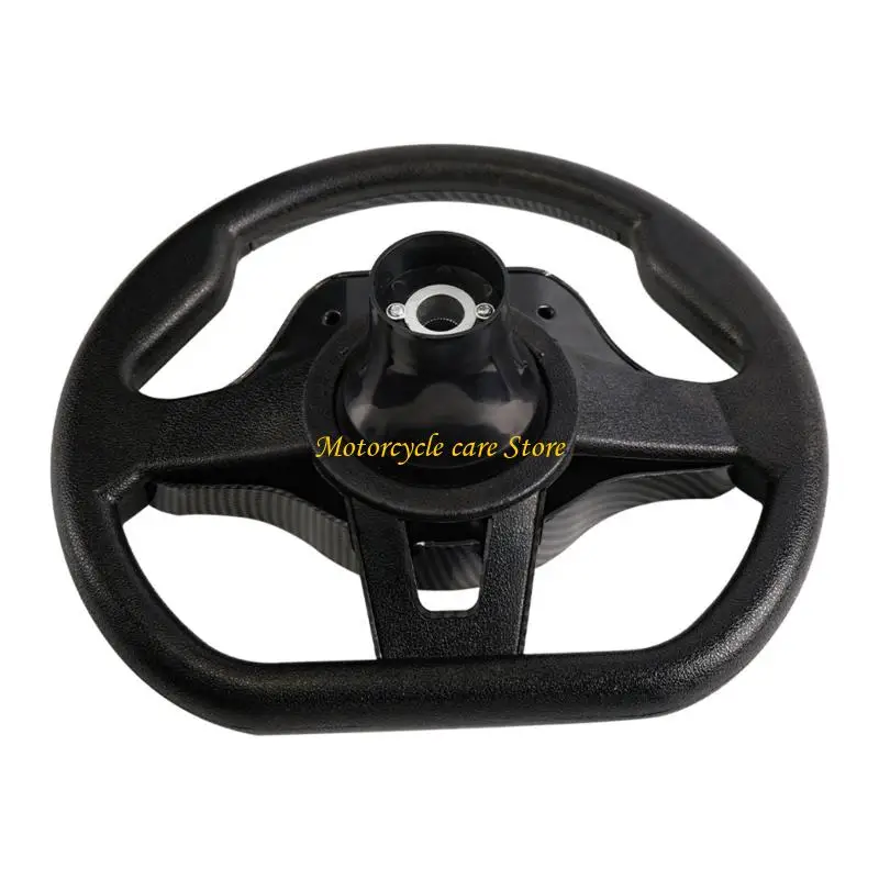 Accuracy Engineered Steering Wheel Featuring 40 Splines Adapter Golf Cart Steering Accessories Upgrades for EZGO TXT