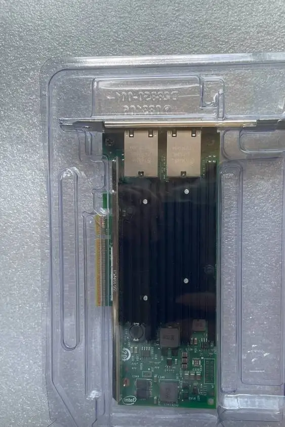 Imagem -02 - Placa de Rede Gigabit Ethernet Chipconjunto X540-t2 Intel X540 Pcie x8 Portas Elétricas Rj45 10gbps