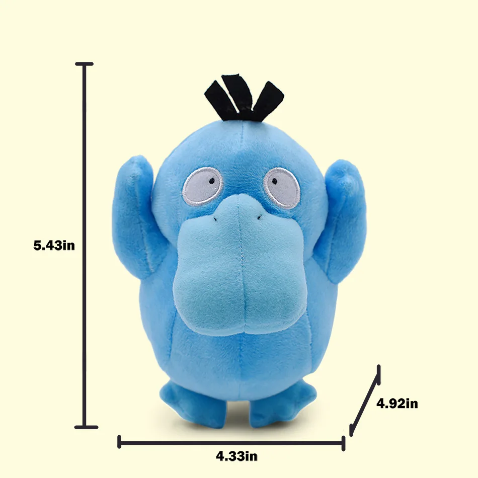 Cartoon Pokemon Kawaii Cute Standing Psyduck Peluche Quality Toys Great Christmas Birthday Gift For Children