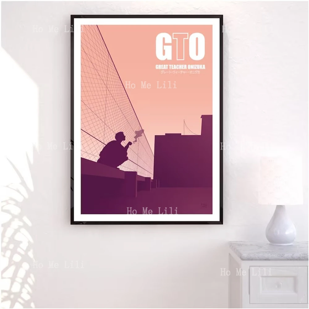 Poster Great Teacher Onizuka Manga Shonen Gto Wall Art For Livingroom Decor