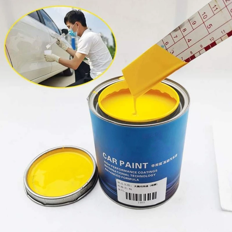 Car Paint Scale Varnish Curing Agent Thin Material Ratio Scale Ruler Corrosion-resistant Thickening Paint Ruler