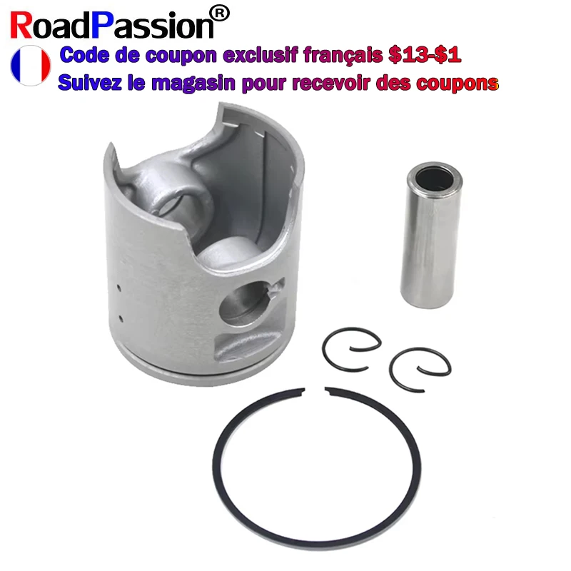 Road Passion – pièces de moteur de moto, segments de Piston, Kit complet d'alésage de cylindre STD ~ 100 taille 47.5mm 48mm 48.5mm pour YAMAHA YZ85 YZ 85