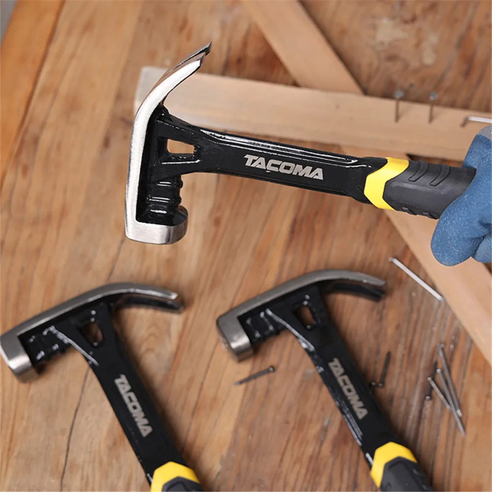 

Iron Hammers for Work Woodworking Sheep Horn Removal Hammer Alloy Steel Multifunctional Claw Beat Carpenter Hand Tool