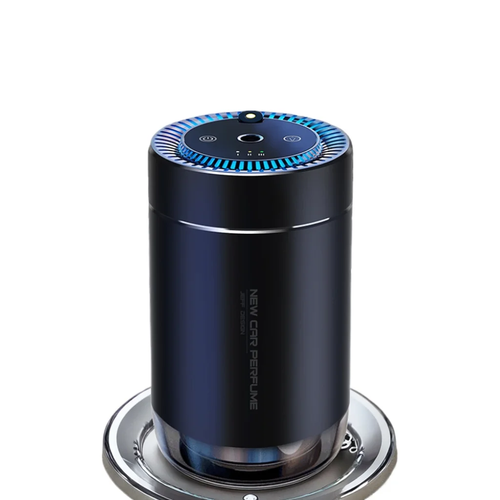 Home Aromatic Diffuser Machine Electrical Car Waterless Air Scent Aroma Essential Oil Rechargeable Metal Diffuser without oil