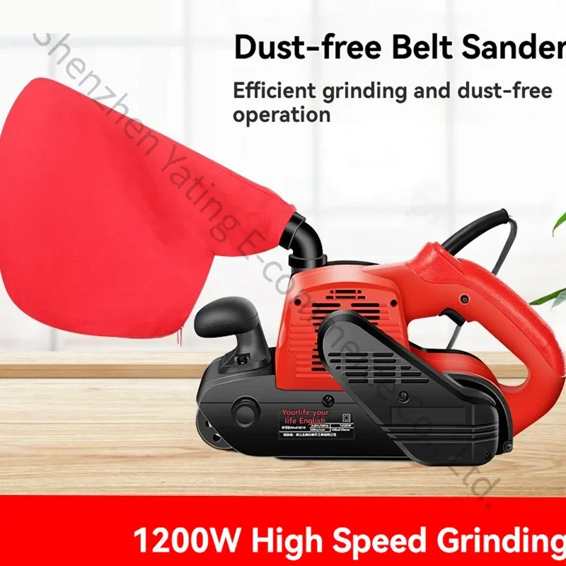Sand Belt Machine Sand Belt Polishing Machine Portable Sand Belt Machine Woodworking Polisher Flat Sander