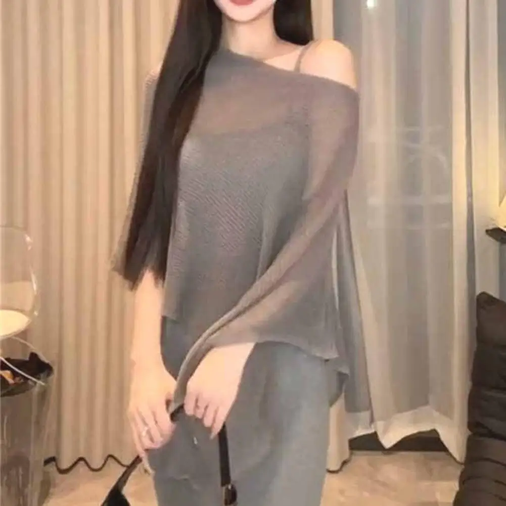 Collared Blouse Elegant Women's Viscose Blouse with Irregular Hem Slanted Collar Loose Fit Casual Top for Daily Wear Solid Color