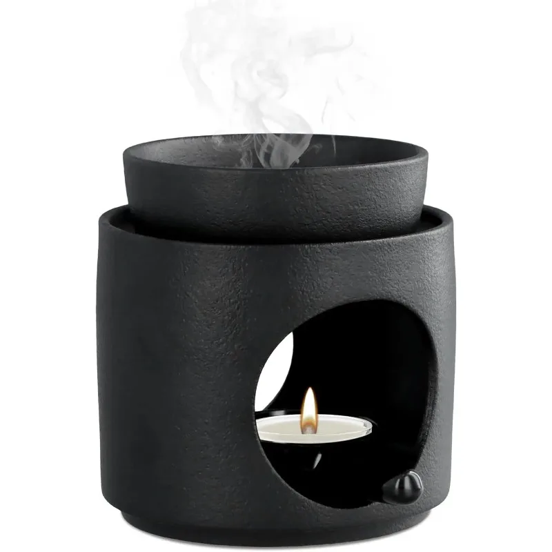 Four à huile essentielle tranquilique pratique pour 100ml, poêle à parfum domestique, encensoir chauffant en céramique, brûleur d'encens
