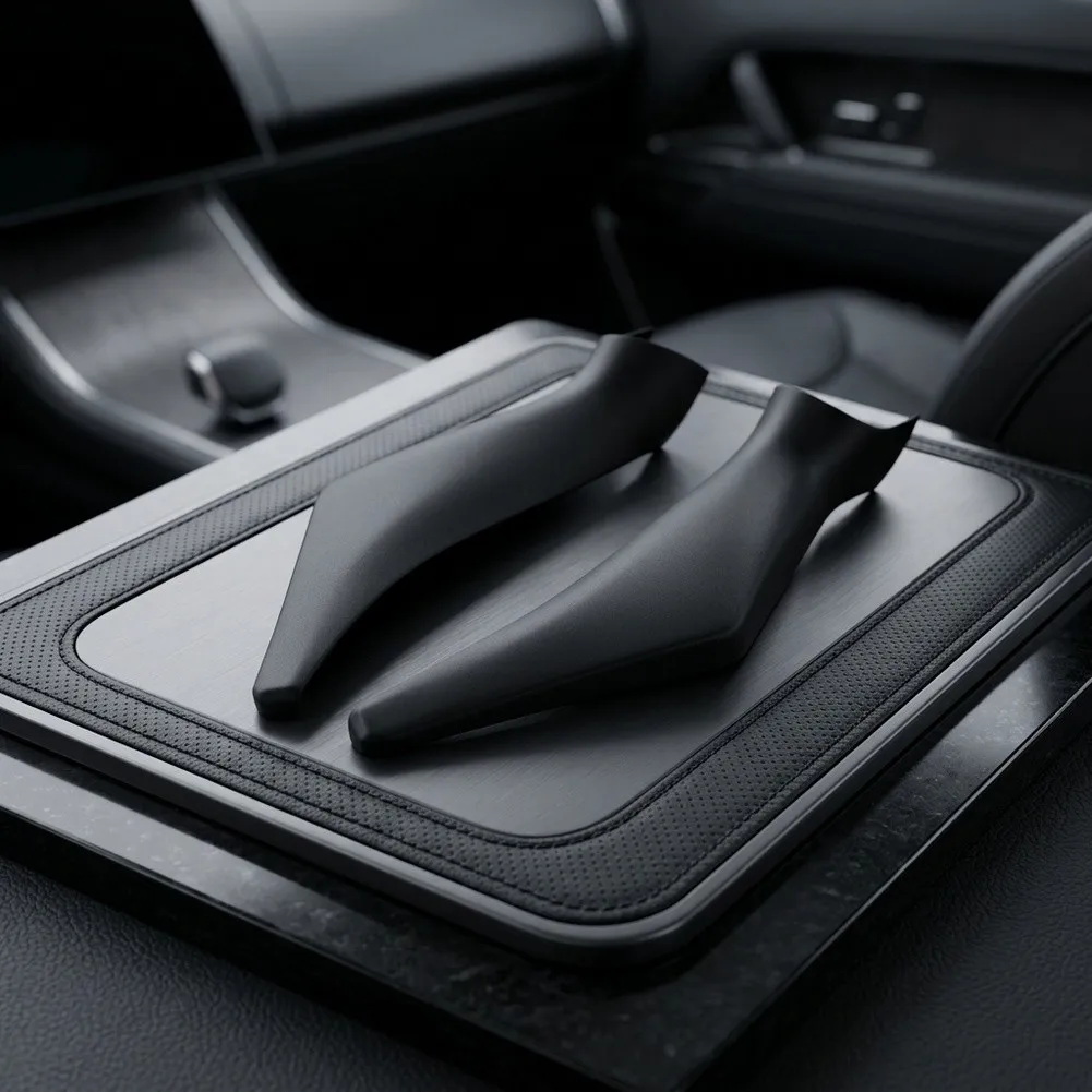 Car Interior Protector Inner Door Handle Cover Heat Resistant Design Anti-aging Properties Pressure Resistant Build