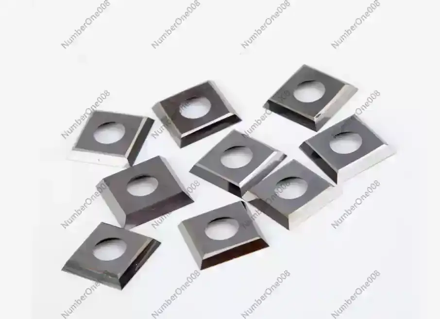 

10pcs Woodworking cutting tools - Abandoned hard alloy blades - Imported spiral cutting head end mills - Four sided planing