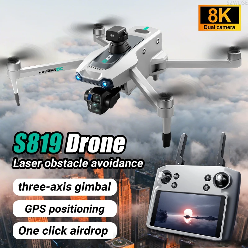 Jjrc S819 Drone 8K … - image