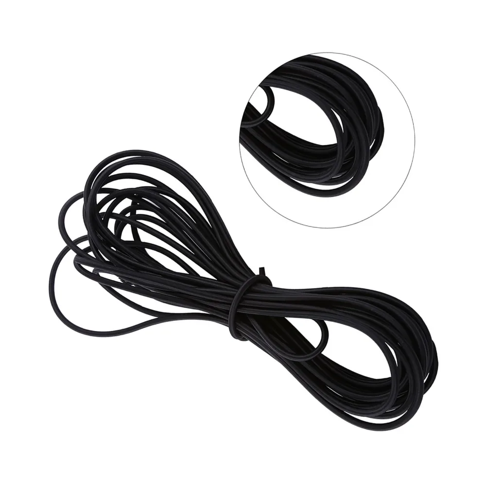 Strong Elastic Shock Cord 5mm Diameter Latex Thread Core Elastic Cord 10M Length Light-weight Jewelry Making Thread