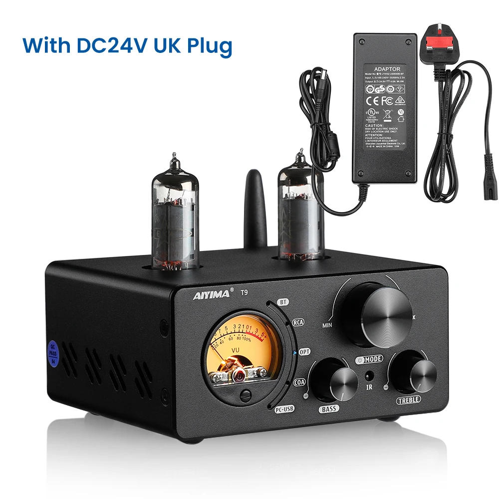 Suca Audio 真空管アンプ .AIYIMA真空管プリT2DC12V S28f1d942e1bb419dbd32c8c5f5e1c